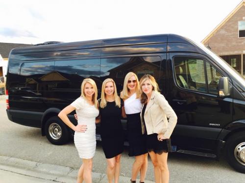 Ladies Night Out Mercedes Sprinter Limo Bus