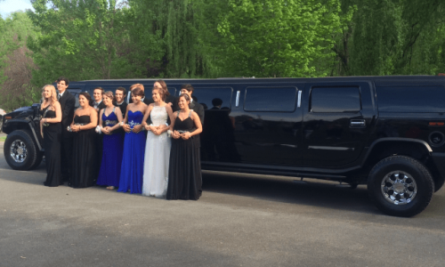 Black Stretch Hummer Limousine Prom in Murray Kentucky